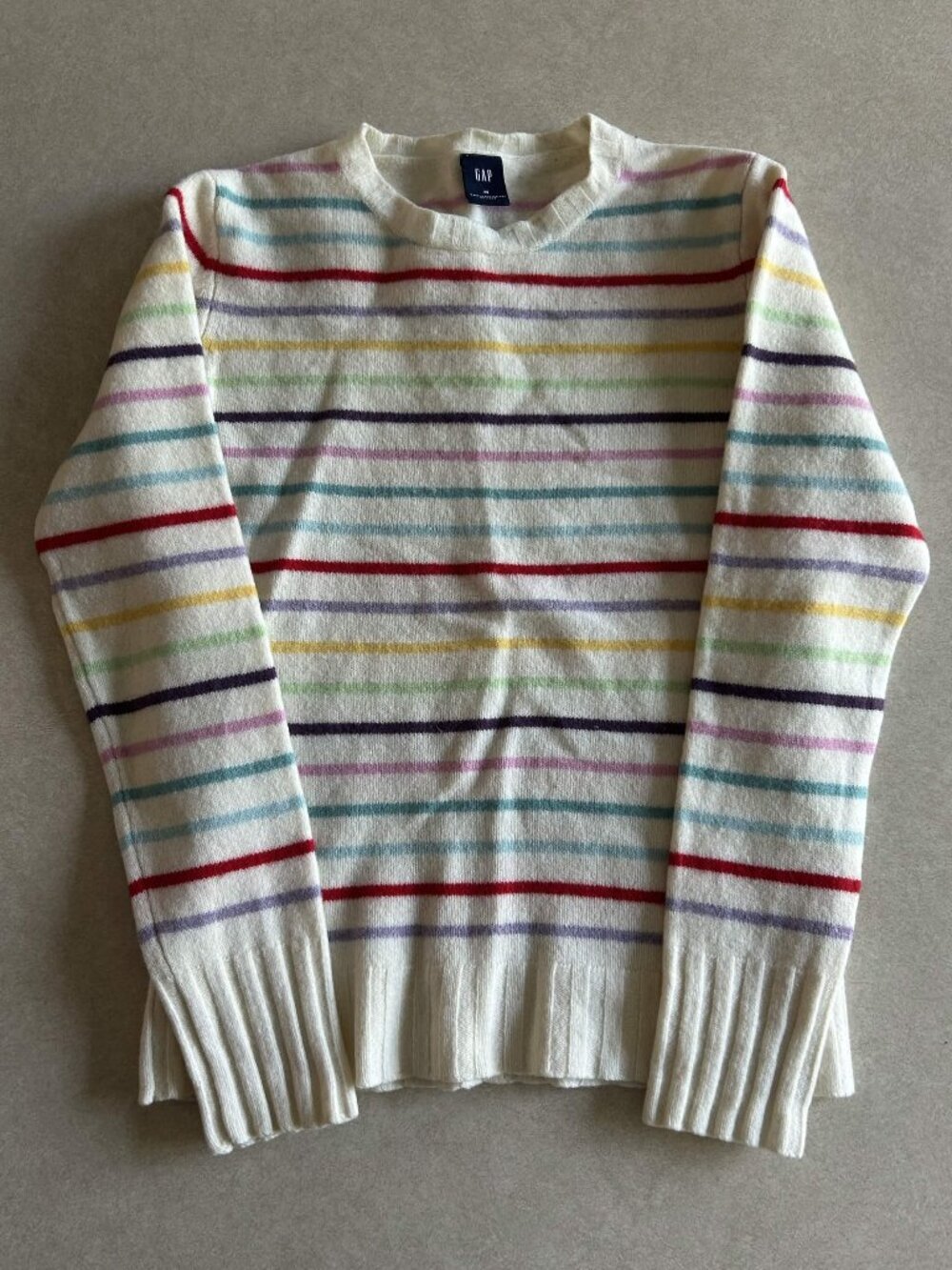 GAP Cream Striped Wool Sweater ALT ASO Hermione Granger - Picture 4 of 8